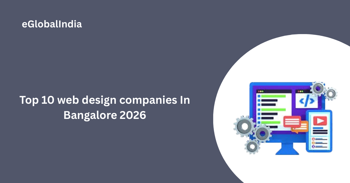 Top 10 web design companies In Bangalore 2026