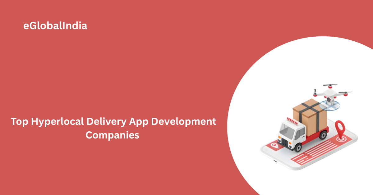 Top Hyperlocal Delivery App Development Companies 