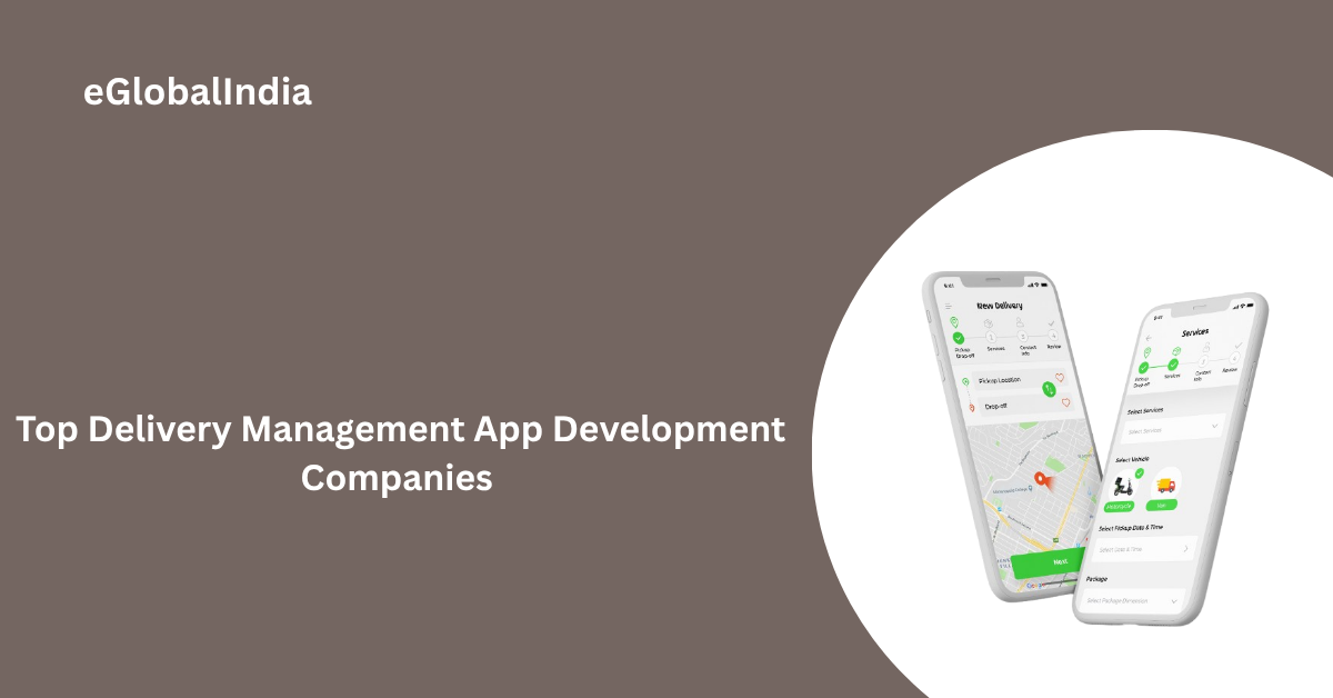 Top Delivery Management App Development Companies 